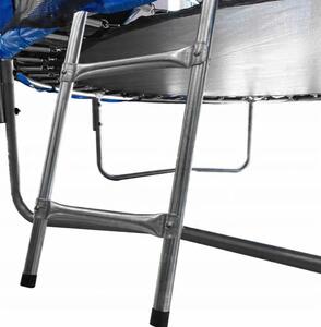 Vrtni trampolin za djecu sa zaštitnom mrežom i ljestvama 2,4 m - Ø 252 cm
