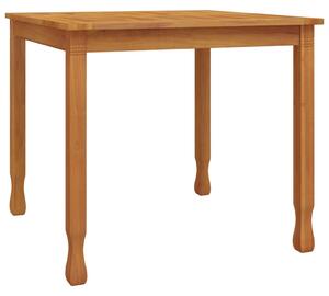VidaXL Vrtni blagovaonski stol 85 x 85 x 75 cm od masivne tikovine