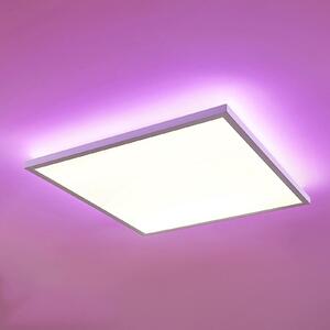 Arcchio LED panel Brenda, 60 cx cm, CCT, daljinski upravljač, prigušiva, Bijela, Dnevni boravak/blagovaonica, Plastika