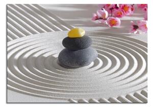 Zidni ukras Pietre nel giardino zen