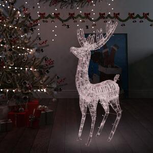 VidaXL XXL akrilni božićni sob 250 LED 180 cm topli bijeli