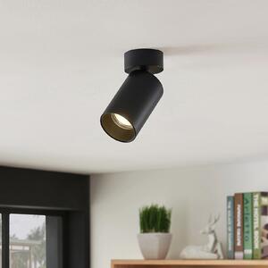 Arcchio reflektor Brinja, set od 2 komada, crni, okrugli, Ø 6cm, GU10, prigušiva, Crno, Područje hodnika, Aluminij