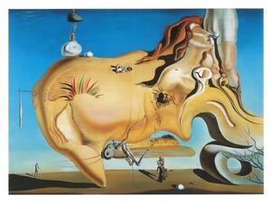Umjetnički tisak Salvador Dali - Le Grand Masturbateur, Salvador Dalí, (80 x 60 cm)
