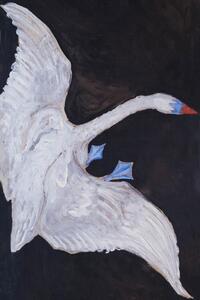 Reprodukcija umjetnosti The White Swan (1 of 2) - Hilma af Klint, (26.7 x 40 cm)