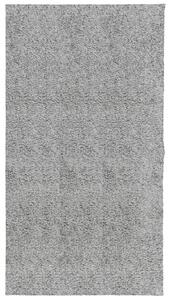 VidaXL Čupavi tepih PAMPLONA s visokim vlaknima moderni sivi 80x150 cm