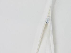 Ukrasna navlaka za jastuk LEAFY LACE 40x40 cm, bijela
