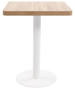 Bistro stol svjetlosmeđi 60 x 60 cm MDF