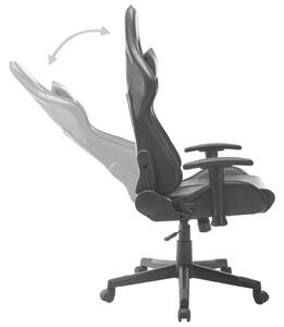 Igraća stolica od umjetne kože bijelo-crna