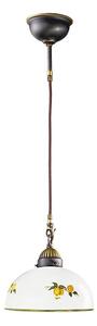 Kolarz 731.30.129 - Luster na sajli NONNA 1xE27/75W/230V pr. 30 cm limuni