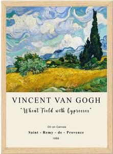 Plakat u okviru 55x75 cm Vincent van Gogh - Wallity