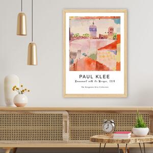 Plakat u okviru 35x45 cm Paul Klee - Wallity