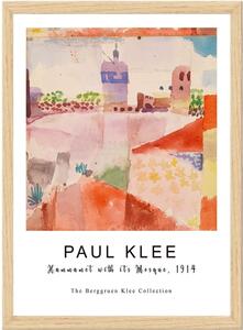 Plakat u okviru 35x45 cm Paul Klee - Wallity