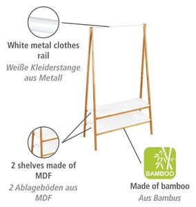 Stalak za odjeću od bijelog/prirodnog bambusa Finja - Wenko