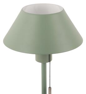 Zelena stolna lampa s metalnim sjenilom (visina 36 cm) Office Retro – Leitmotiv