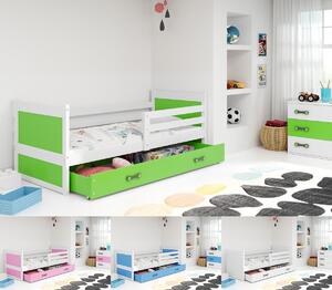 Krevet RICO 90x200 s ladicom + GRATIS ležište -BIJELA (VIŠE BOJA)