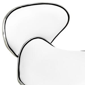 Uredska stolica od umjetne kože bijela