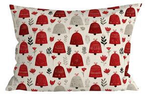Pamučna jastučnica CHRISTMAS BELLS 50x70 cm, šarena