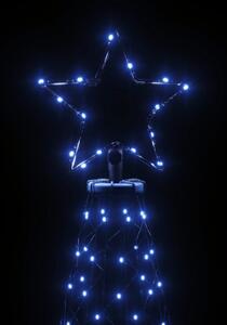 Božićno drvce sa šiljkom plavo s 3000 LED žarulja 800 cm