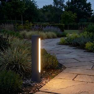 Lucande Celiora LED svjetlo za stazu, visina 45 cm, antracit, IP65, Crno, Aluminij