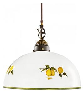 Kolarz 731.30.126 - Luster na sajli NONNA 1xE27/75W/230V pr. 20 cm limuni