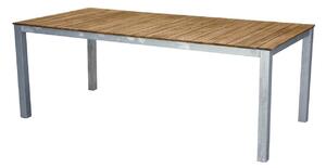 Vrtni stol Dallas 67274x100cm, Svijetlo drvo, Boja betona, Metal