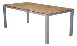 Vrtni stol Dallas 67274x100cm, Boja betona, Svijetlo drvo, Metal