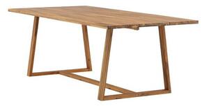Vrtni stol Dallas 81575x100cm, Smeđa, Drvo