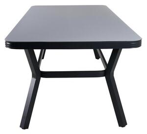Vrtni stol Dallas 215474x100cm, Crna, Siva, Metal