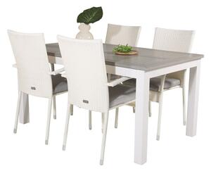Set stola i stolica Dallas 2257PVC pletivo