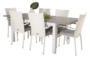 Set stola i stolica Dallas 2258PVC pletivo