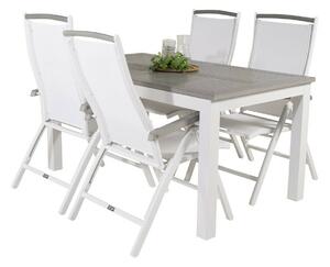 Stol i stolice set Dallas 2259Tekstil, Metal