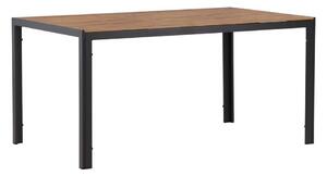 Vrtni stol Dallas 271274x90cm, Crna, Smeđa, Metal