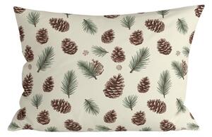 Pamučna jastučnica PINE CONES 50x70 cm, šarena