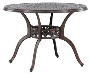 Vrtni stol Dallas 438472cm, Smeđa, Metal