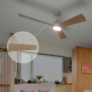 Philips Civx LED stropni ventilator, bijela/smeđa, DC, tih, prigušiva, Smeđa / hrđa, Dnevni boravak/blagovaonica, Metal