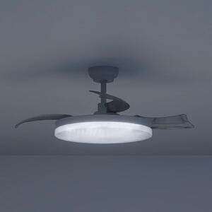 Philips Solr LED stropni ventilator, bijeli, DC, tih, CCT, prigušiva, Bijela, Dnevni boravak/blagovaonica, Metal