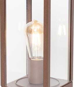 Industrijska stojeća vanjska svjetiljka hrđavo smeđa 40 cm IP44 - Charlois
