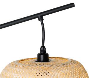 Orijentalna vanjska podna svjetiljka od bambusa IP44 - Carlos