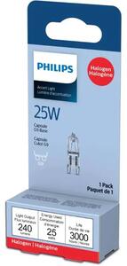 Caps OV PHILIPS Halogena žarulja 25W G9 (2650K) 8718699613211
