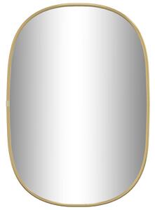 VidaXL Zidno ogledalo zlatna 50x35 cm