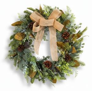 Božićni vijenac za vrata WINTER GREEN Ø 45 cm