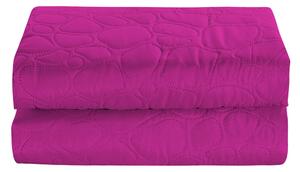 Ljubičasti prekrivač za krevet s uzorkom STONE Dimenzije: 200 x 220 cm