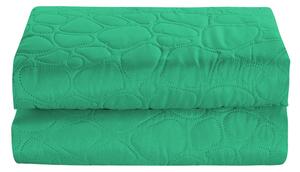 Svijetlo zeleni prekrivač s uzorkom STONE Dimenzije: 200 x 220 cm