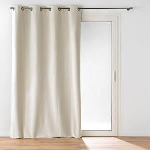 Bež zavjesa od samta 140x260 cm Olympe – douceur d'intérieur