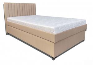 Zondo Bračni krevet 120 cm Peissa (bež) (bez madraca) (s podnicom od drvenih letvica). 1052041