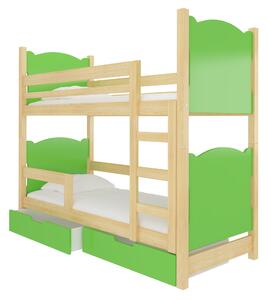 Zondo.hr Dječji krevet na kat 180x75 cm. Akcija -15%. 1052103