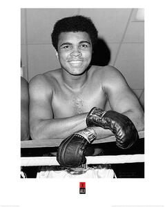 Umjetnički tisak Muhammad Ali - Smile, (60 x 80 cm)