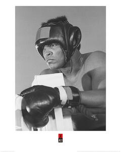 Umjetnički tisak Muhammad Ali - Training, (60 x 80 cm)