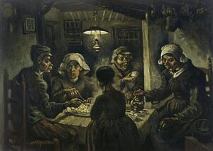 Vincent van Gogh - Reprodukcija The Potato Eaters, 1885, (40 x 30 cm)