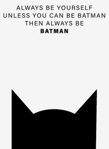 Ilustracija Always be Batman, Finlay & Noa